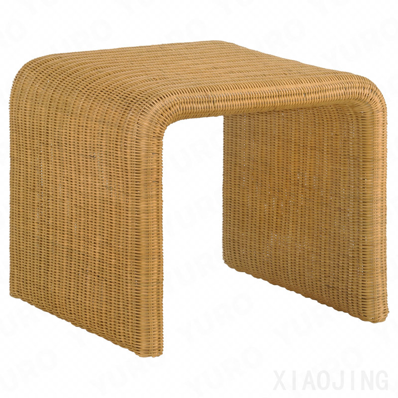 Natural Square End Table