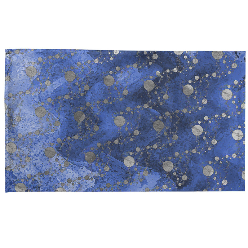 Mcguigan Tea Towel Kitchen Towel, Poly Twill, Blue
