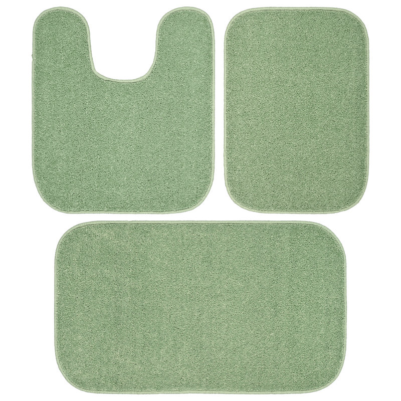 Tapis pour salle de bain Heffingen, Fougère intense