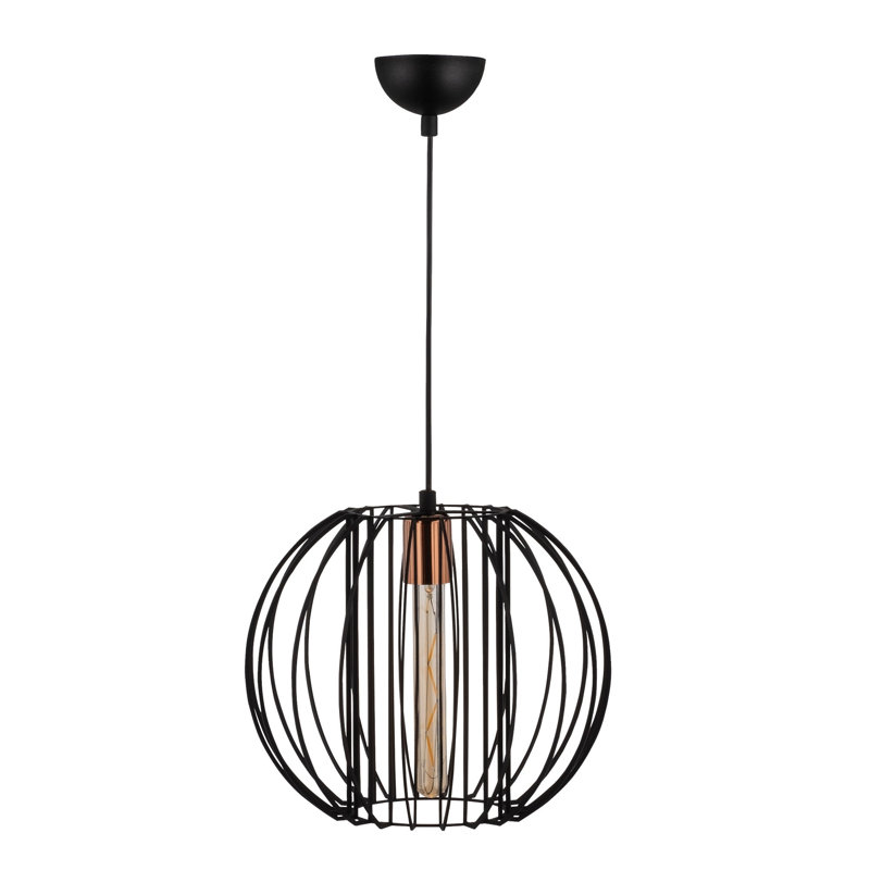 Luminaire suspendu sphère 1 lumière Akram