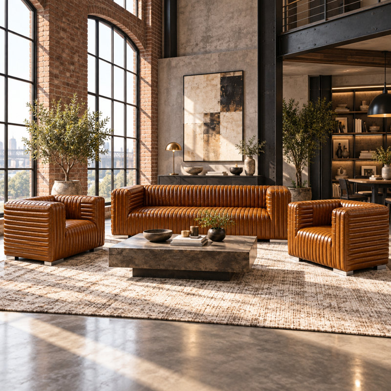 Canyon Tufted Sofa