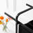 2 110L Laundry Basket With Lid, Sorting Cards, Black Cloth For Clothing Hamper & Clothes