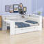 Lit plateforme en bois avec tablettes de rangement, tiroirs, station de charge, DEL, bureau et tête de lit tapissier-1514528398-1514528397