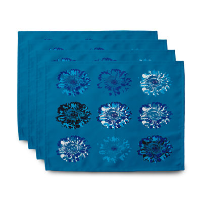 Caillo Polyester Floral Rectangle Placemat