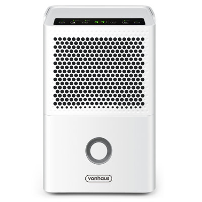Vonhaus Dehumidifier 6l/day, 1.1l Water Tank