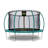 Machrus Moxie Pumpkin-Shaped Outdoor Trampoline Set with Top-Ring Frame Safety Enclosure, 14 FT-53226731