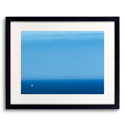 Boat Upon the Ocean Framed Print