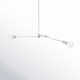 Crowmere 2 Light Steel Dimmable Pendant