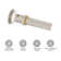 Ayna Decors Brass Pop Up Drain Stopper for Bathroom Sink with Overflow in Chrome