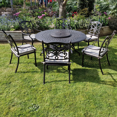 Georgia Canouan 6 Seater Dining Set with Cushions