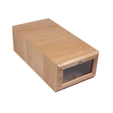 Woodlore Solid Wood Shoe Storage Box & Reviews