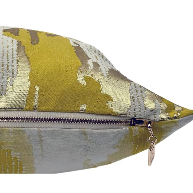 Mariah Lumbar Pillow Cover & Insert, Citrine