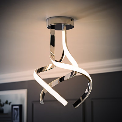 Cohenn Plastic LED Flush Mount
