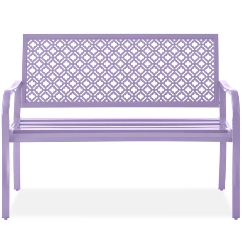 Steel Bench, Lavender