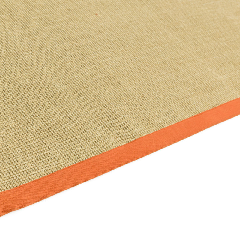 Keighley Sisal Beige/Orange Rug, Runner 68 x 300cm