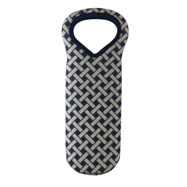 Three Star Neoprene Insulated Wine Bottle Holder Carrier