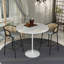 Table de salle à manger à hauteur de bar moderne avec plateau en résine et base en acier Heatherton-587464513-600817963