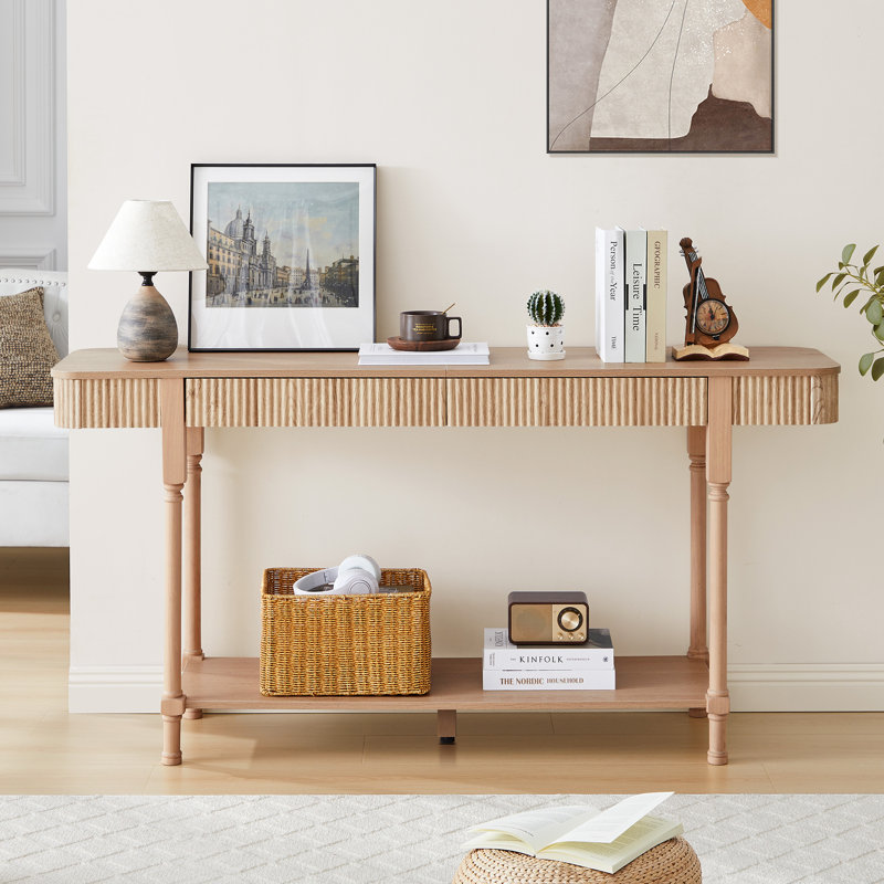 Console 62,99 po, H 31,49 po x l 62,99 po x P 15,74 po, Naturel
