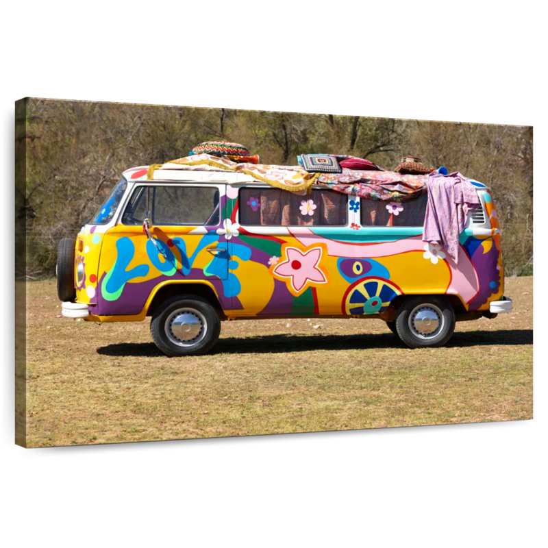 Khyia Hippie Bus, H 24 po x l 36 po