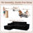 Boneless 104" Cloud Sectional Couch With L-shape Chaise, No Assembly Required, Modern Modular Sofa With Deep Seat, Upholstered Couches For Living Room Bedroom, Plush Corduroy Fabric-1909710400-1911384668