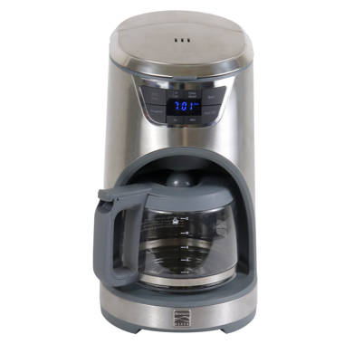 Kenmore Aroma Control Programmable 12-cup Coffee Maker - Black/stainless :  Target