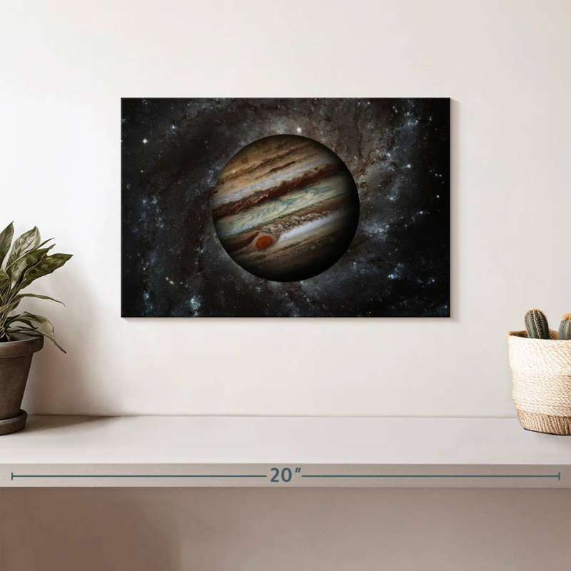 Planète Oberle Jupiter, H 8 po x l 12 po