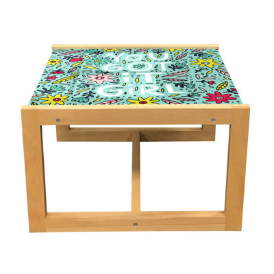 Table basse East Urban Home Saying Girl, You Got It Girl