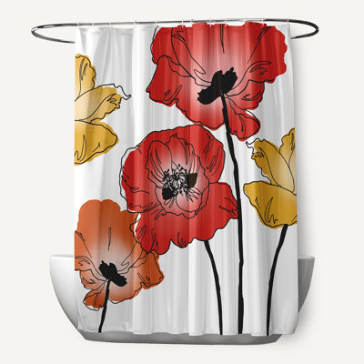 Floral Shower Curtain