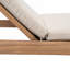Chaise longue avec coussin Mallacia