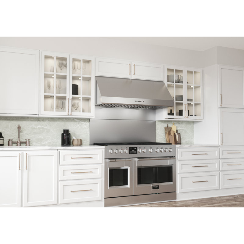 36" Tidal II 700 CFM Convertible Wall Mount Range Hood in Stainless Steel with Wi-Fi, 36"