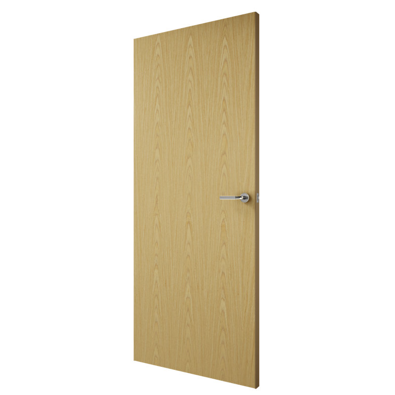 Fire Door Lacquered, 198.1cm H x 83.8cm W x 5.4cm D