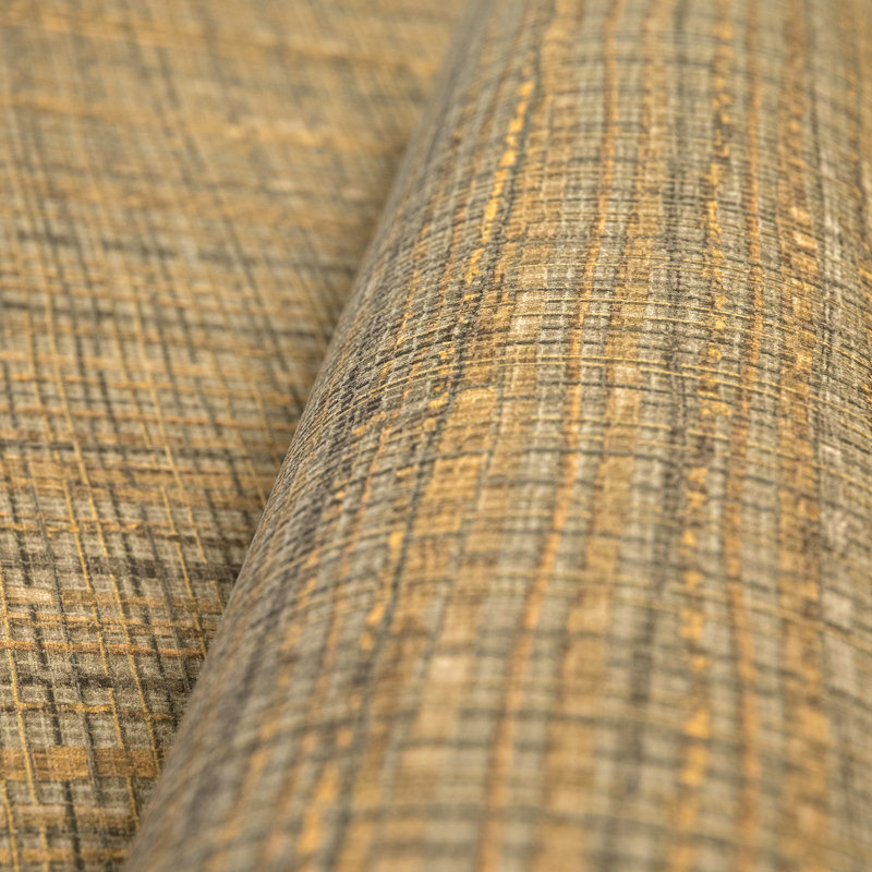 Pepper Fondo Wild Grass Effect Wallpaper Roll, Orange