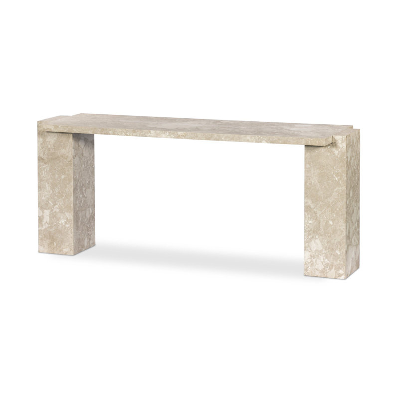 Romano 73'' W Marble Console Table