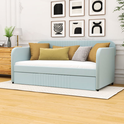 Lit de jour simple avec couchette Arkeith