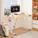 Mancheer Electric Adjustable Standing Desk with Movable Power Strip & Silence Motor