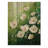 White Wildflower In Spring Bloom III - Wildflowers Wood Print - On Natural Pine Wood-881513374