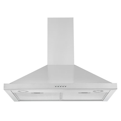 Hotte de cuisine murale en acier inoxydable convertible 30 po Ancona