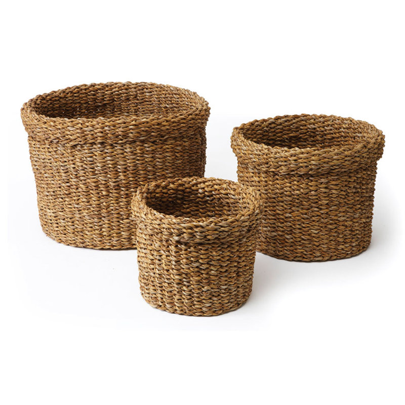 Charton Handmade Seagrass General Basket Set