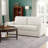 Azurine 74.8" Microfiber Round Arm Sofa Bed-1747691964