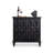 Black Solid Wood Sideboard