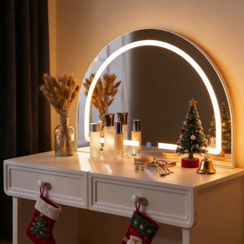 Dressing Table with Mirror