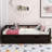 Extending Daybed With Trundle, Wooden Daybed With Trundle, Espresso