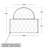 Danielson 42'' H x 46'' W Iron Lattice Panel Trellis