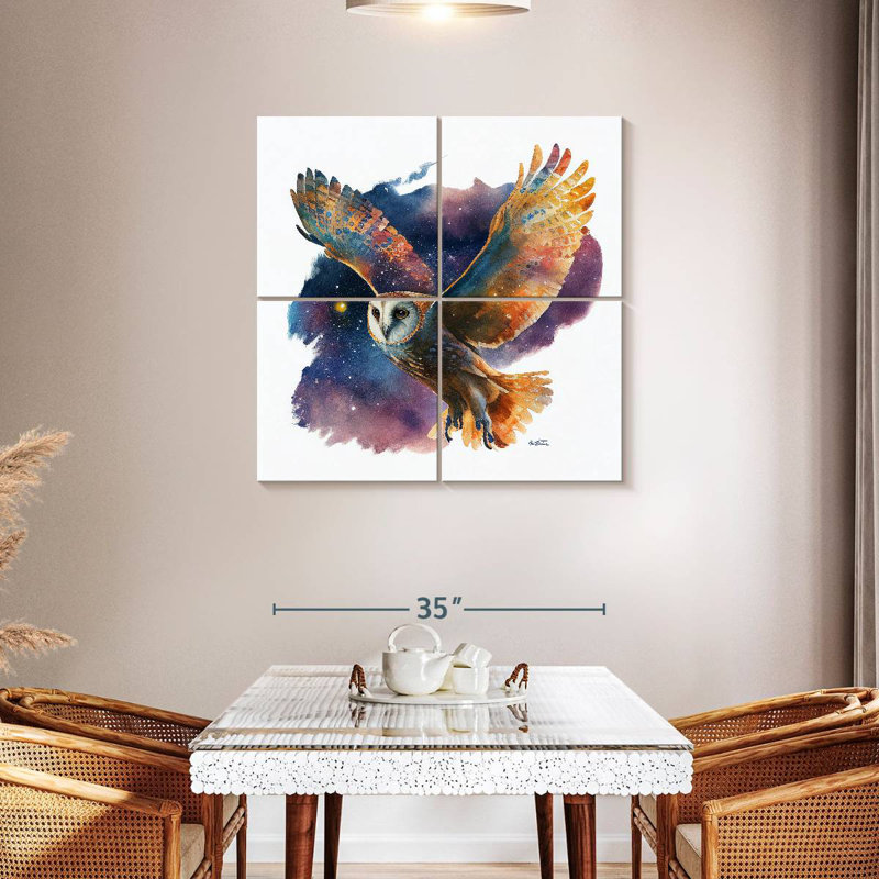 Brampt Owl Flying Free