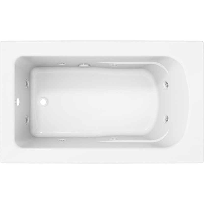 60'' x 36'' Whirlpool Acrylic Bathtub
