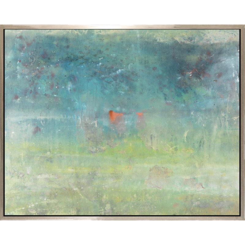 Sur la surface - peinture sur toile