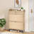 Lilac  Rattan Shoe Storage Cabinet-130762457