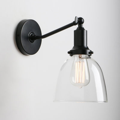 Ina Glass Armed Sconce