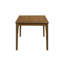 Table de salle à manger rectangulaire 1 pièce, style traditionnel contemporain, motif grain de bois, mobilier de salle à manger en bois