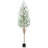 Adcock Artificial Eucalyptus Tree in Pot with Realistic Leaves and Natural Trunk-1855377503